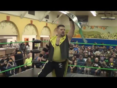 Rik Luxury is Wrestling Personified