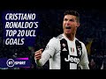 Cristiano Ronaldo S Top 20 Champions League Goals