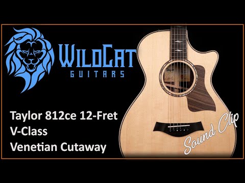 Taylor 812ce 12-Fret V-Class with Venetian Cutaway #6StringJungle