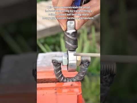 Engineering New Life: Turning Scrap Bearings into Custom Tools