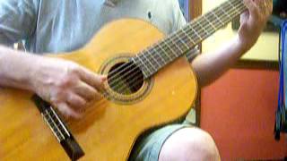 Sailors Grave on the Prairie by Leo Kottke. Played on a Nagoya Suzuki Classical Guitar #1663.