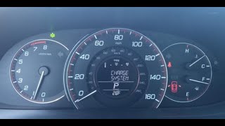Causes and Fixes Honda Check Charge System Message