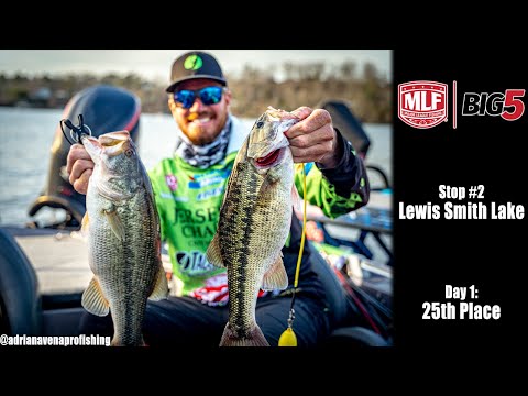 Adrian Avena Day 1: MLF Big 5 Lewis Smith Lake