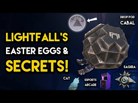Destiny 2 - LIGHTFALL’S EASTER EGGS AND SECRETS YOU MISSED!