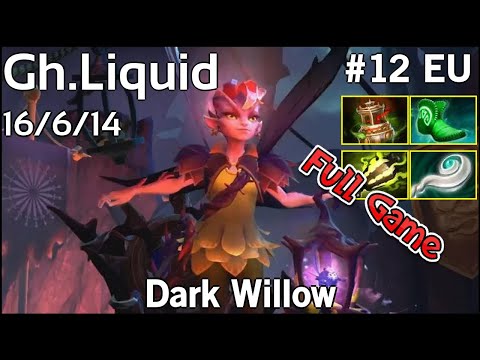 Support Gh [Liquid] Dark Willow - Dota 2 Full Game 7.18