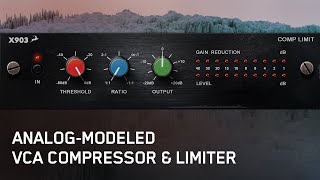 Video thumbnail for X903 | Transparent VCA Compressor & Limiter Recreation | Real-time Effect by Antelope Audio