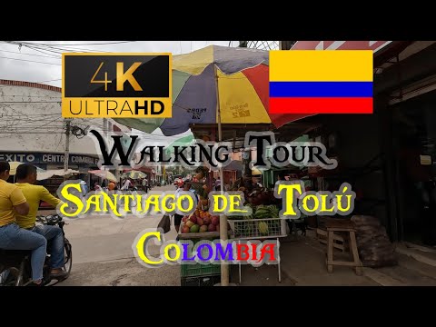 Beautiful  El Carmen de Bolívar ~ walking Tour - Colombia