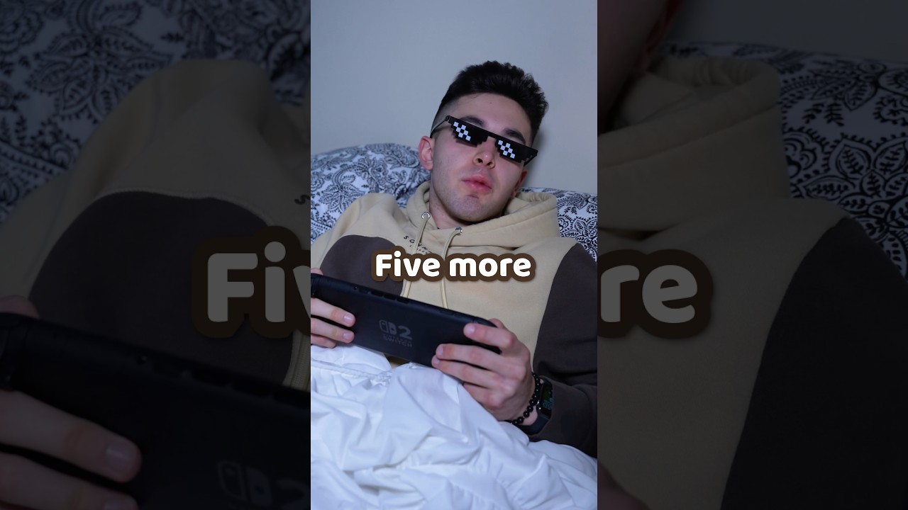 Nintendo Switch Past Bedtime!