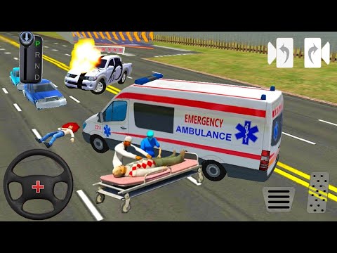Ambulance Robot Car Transform - Emergency Robot City Rescue Simulator - Android Gameplay - 3D Games
