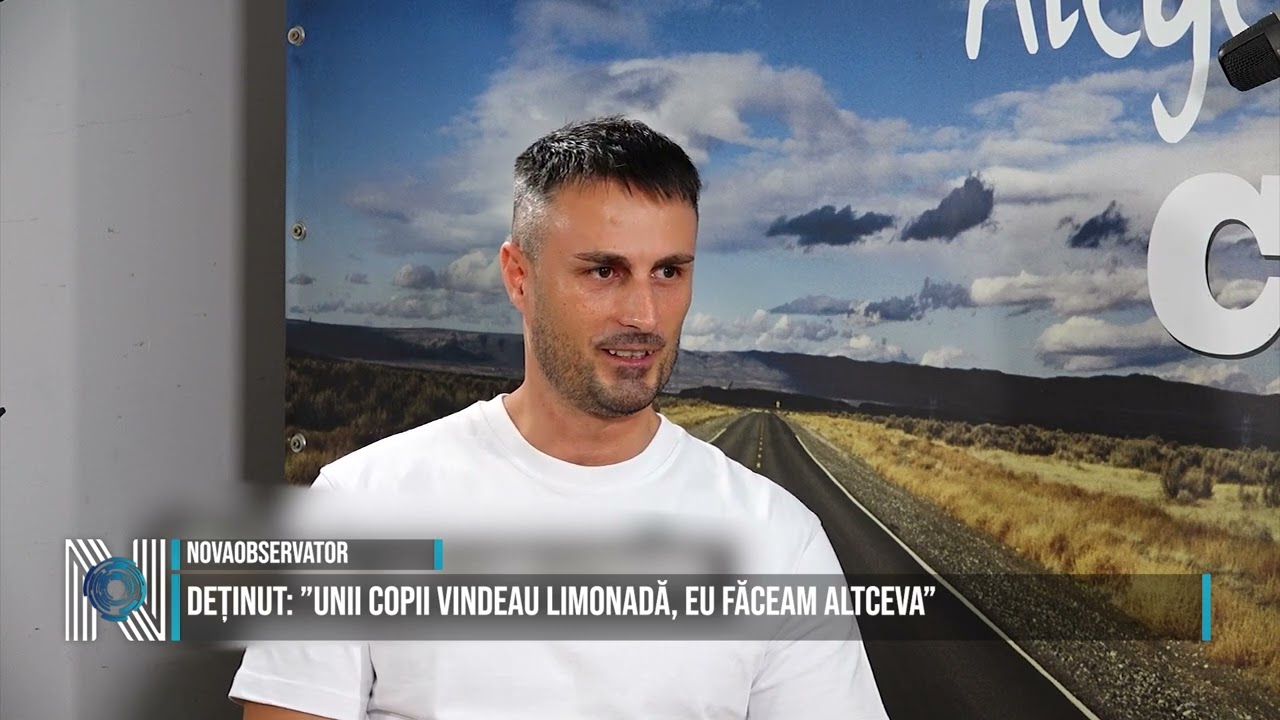 Deținut: ”Unii copii vindeau limonadă, eu făceam altceva”