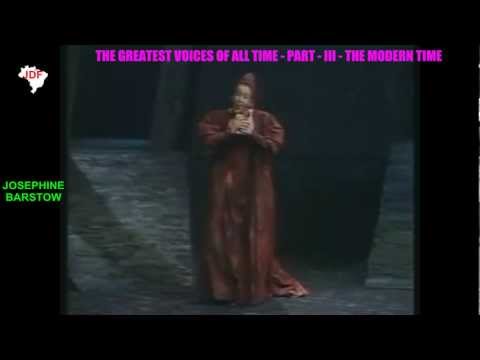 JOSEPHINE  BARSTOW - THE GREATEST VOICES OF ALL TIME - PART - III - THE MODERN TIME -  G. VERDI - MA