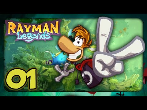 Let's Play Rayman Legends #01 🐉 Ein Neues Abenteuer Beginnt!