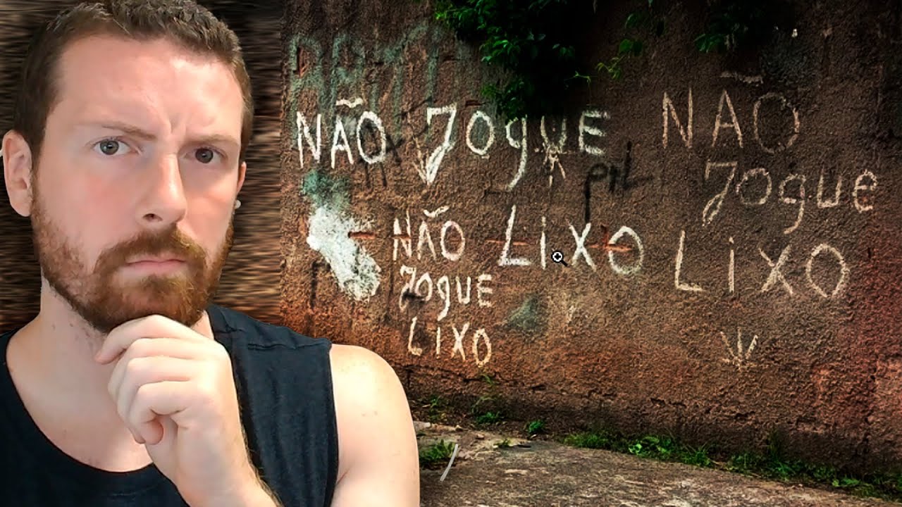 NÃO JOGUE NÃO LIXO LIXO JOGUE LIXO