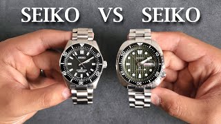 Seiko SPB453 Vs Seiko King Turtle SRPE05 - Seiko Prospex Diver Comparison