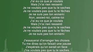 Maitre Gims  -  en secret (lyrics) ft Vitaa (paroles)