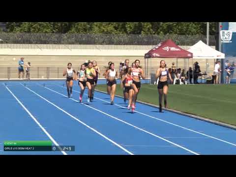 U15 Girls 800m Heat 2: 2021 State Combined Events Championships // LAVicTV