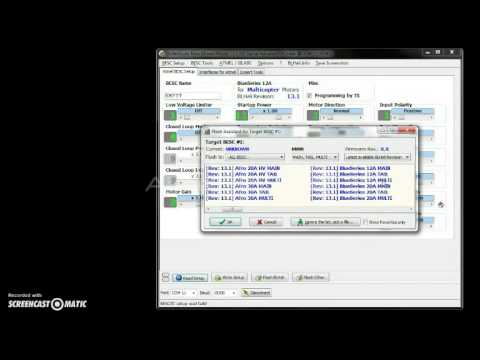 Flashing BLHeli to Atmel ESC's with Arduino Nano V3
