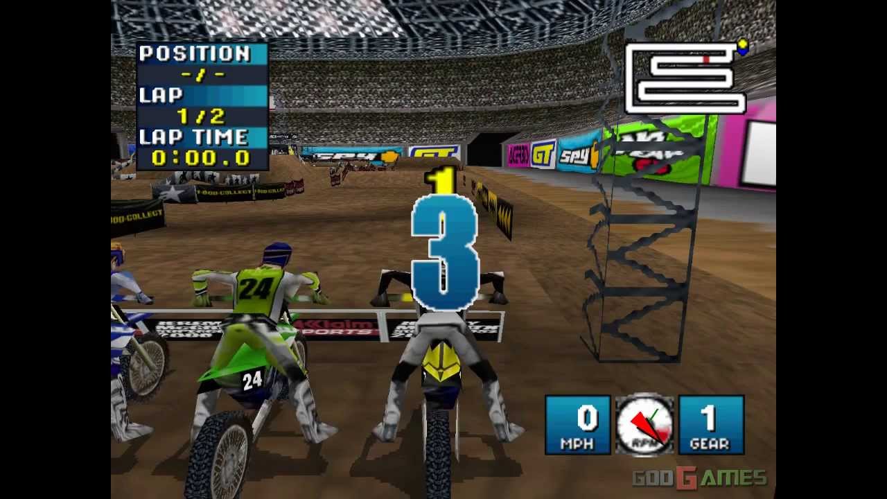 Jeremy McGrath Supercross 2000 • CIB trailer