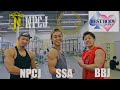 【筋トレ】3タイプ3団体のカラダが集合!!合同トレーニング!
