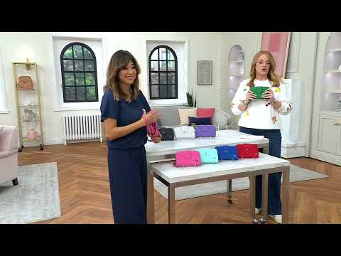 Lug Matte Luxe Large Quilted Wallet - Foxtrot on QVC