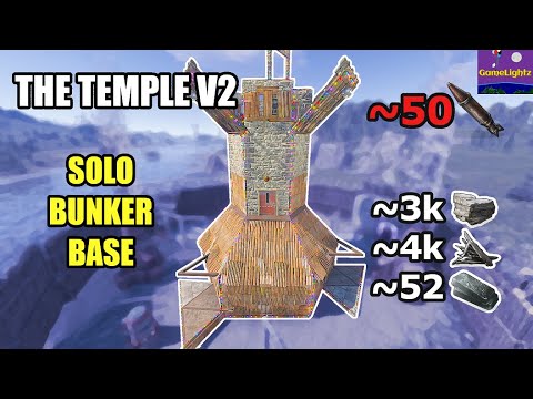 The Temple V2 - The Solo Base Nobody Wants to Raid