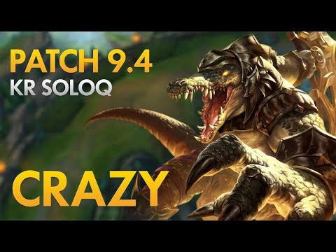 SKT T1 CRAZY - Renekton Top Lane