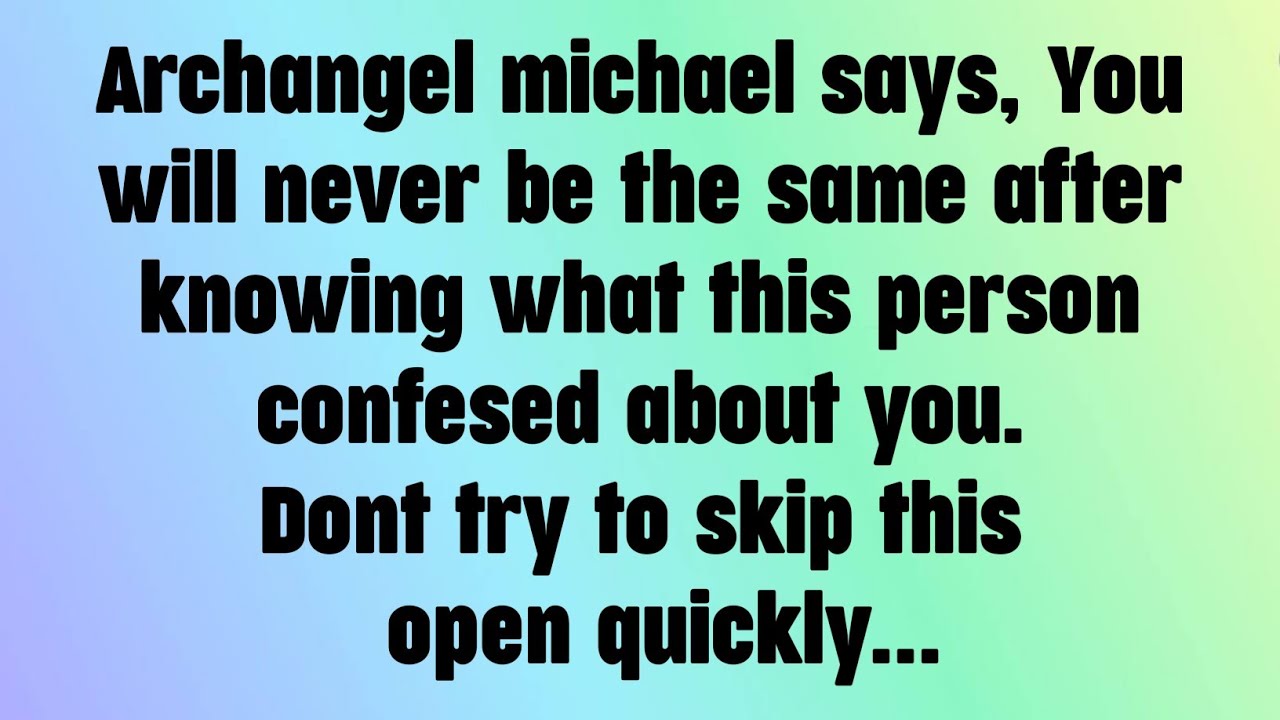 🌈God message today || Archangel michael says, You will never be the same after knowing what this...