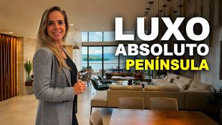 Apartamento de R$ 6,5 milhões na Península, 403m², 5 quartos, Barra da Tijuca RJ