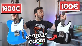 100$ Telecaster Copy VS 2000$ FENDER: Can You Hear The Difference
