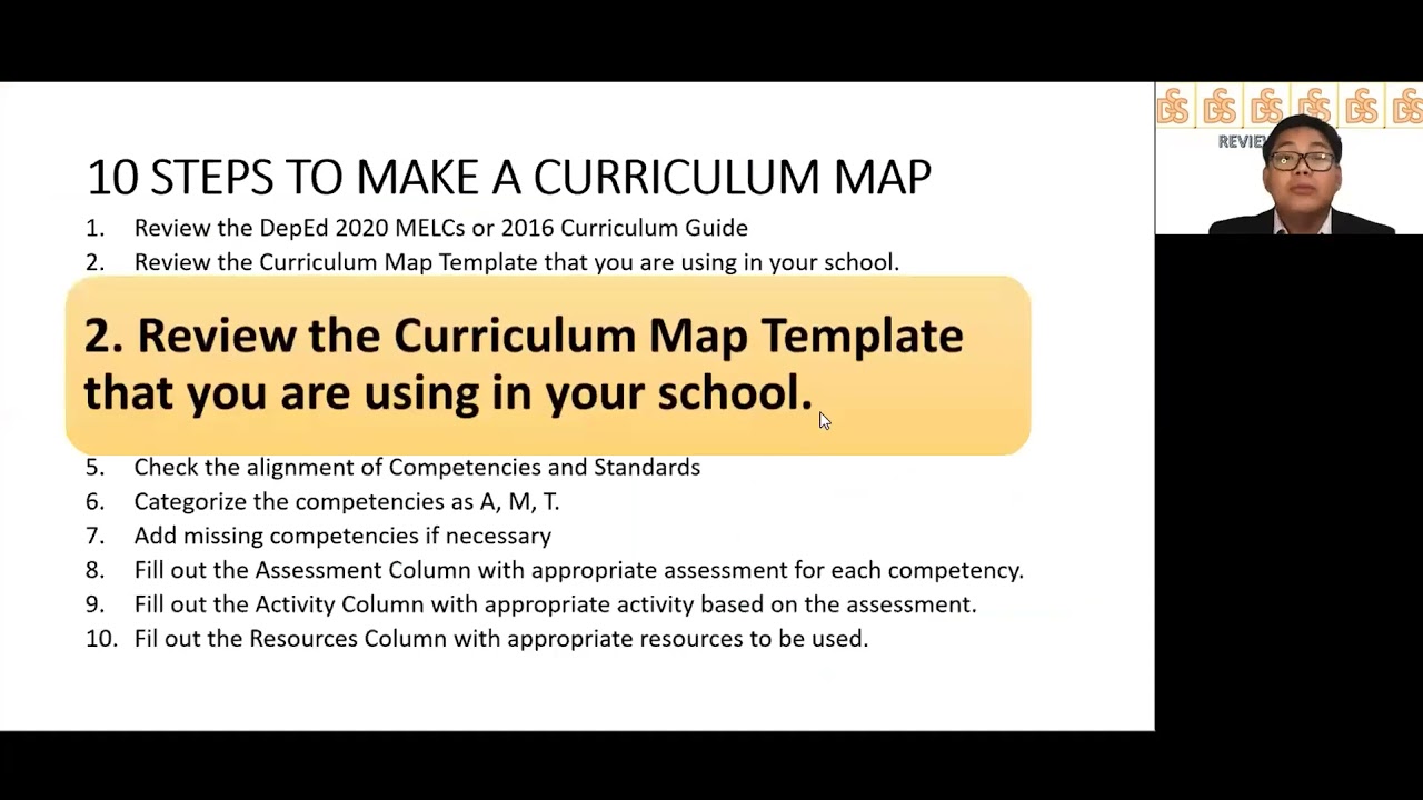10 steps curriculum mapping 1st part