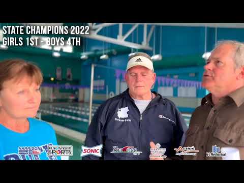 SHS Swim Team State Champions 2022!!