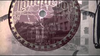 1931 Blues 78 rpm The Two Poor Boys (Joe Evans & Arthur McClain) - John Henry Blues
