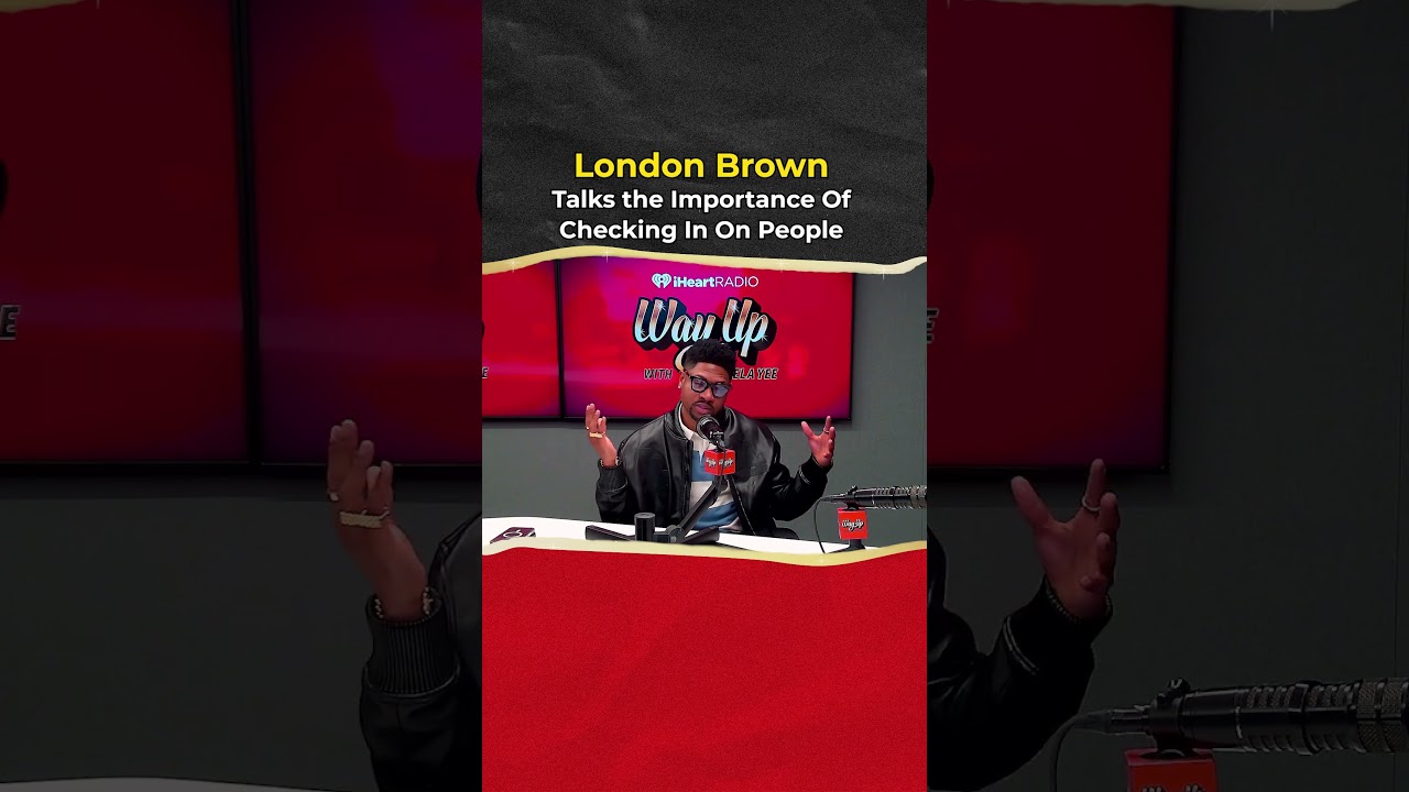 London Brown Talks the Importance of Checking In on People