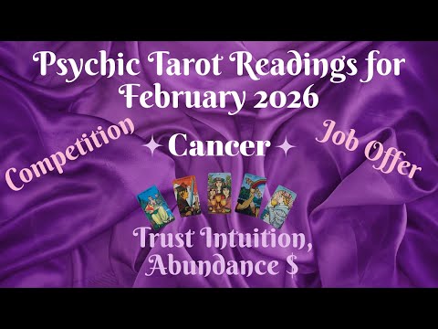 Krebs ~ Tarot-Lesung für Februar 2026 von Pam Georgel