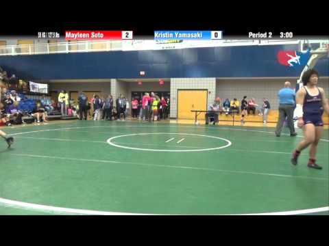 58 KG R1 - Mayleen Soto (Mission Valley) vs. Kristin Yamasaki (Cumberlands)