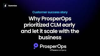 Customer success story: Why ProsperOps prioritized CLM early and let it scale with the business