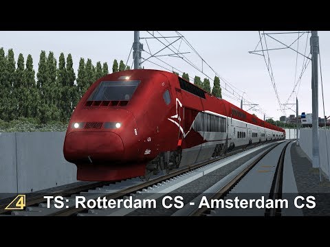 Train Simulator: Rotterdam Centraal - Amsterdam Centraal with Thalys TGV-PBKA