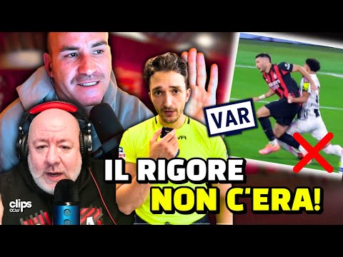 ERRORE ARBITRALE CLAMOROSO! ARBITRO PIU' GROSSO CONTRO MILANOLOGO! 👊❌
