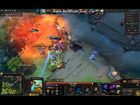 DOtA 2 gyrocopter rampage