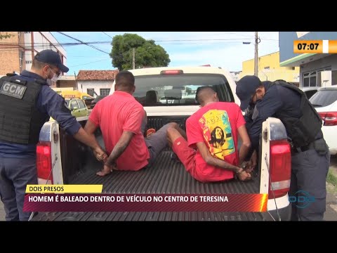Dois homens são presos por tentarem matar jovem no Centro de Teresina 25 05 2021