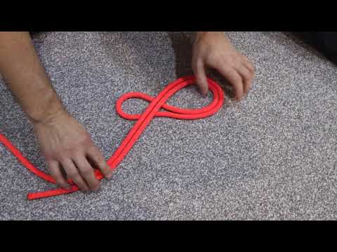 Instruktor lezení - 11. osmičkový uzel