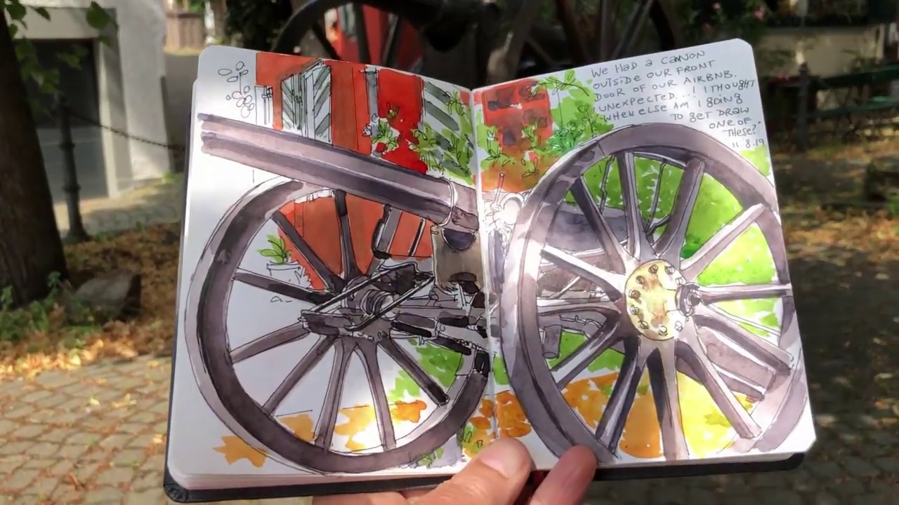 Sketch by Helen Wilding, Melbourne, Australia Urban Sketchers