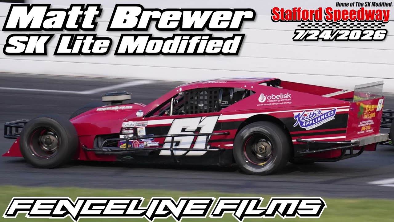 Matt Brewer at Stafford Speedway: SK Lite Modified Preview