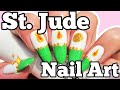 Patron Saint of Lost Causes Nail Art Design!💅🏻 + St. Jude Prayer!🙏🏻 Catholic Nail Art✨