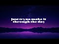 I M Not Okay Official Lyrics Video