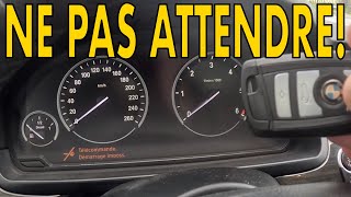 Comment changer la pile de la clé d'une BMW Série 5 F10/F11