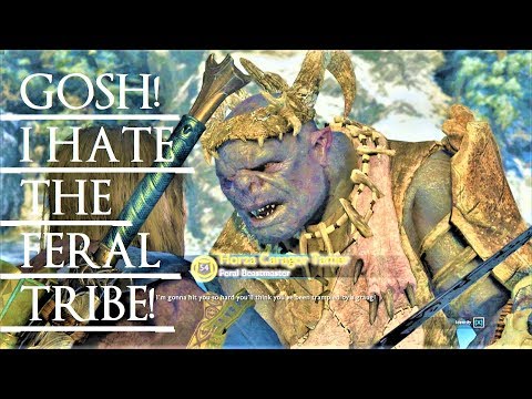 Shadow of War: Middle Earth™ Unique Orc Encounter & Quotes #138 THIS CARAGOR TAMER URUK
