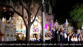 It&#39;s a Small World with Lyrics - Disneyland