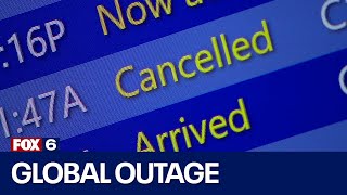 Global tech outage: Milwaukee Mitchell Airport flights impacted | FOX6 News Milwaukee