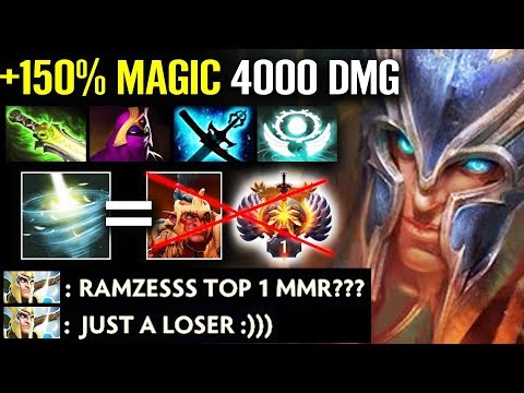 W33 VS Top 1 SEA MMR - 100% Counter Troll Warlord with Magical Hero Skywrath Mage Dota 2